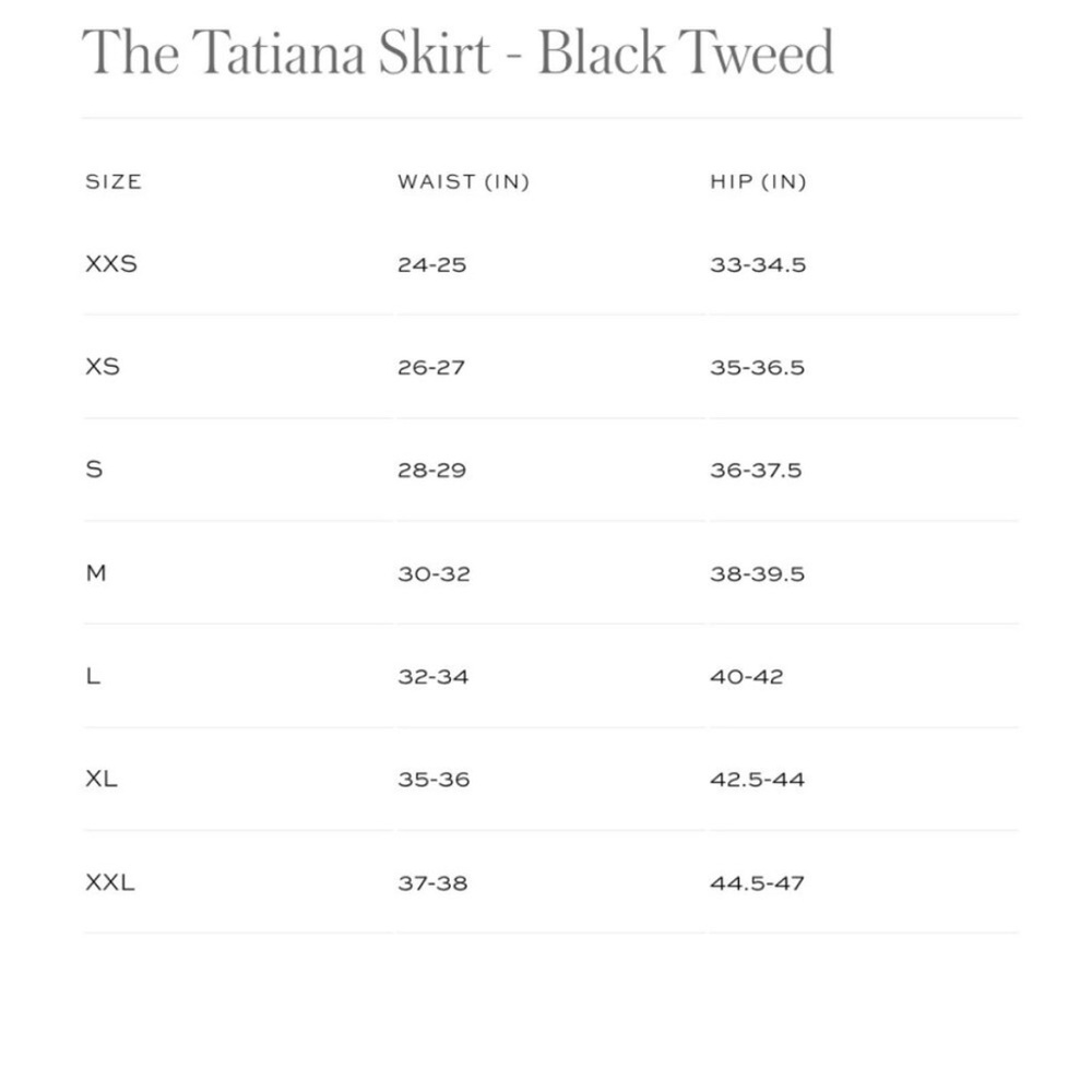 NWT Hill House Home Tatiana Black Tweed Mini Skirt Size Large - Picture 15 of 15